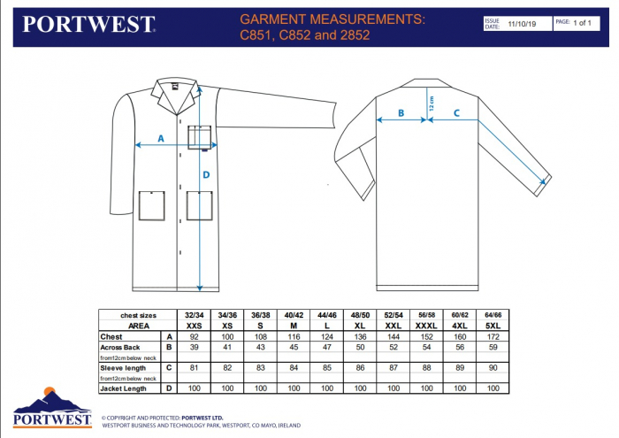 C851, Halat din bumbac Kingsmill, 305 g/mp [2]