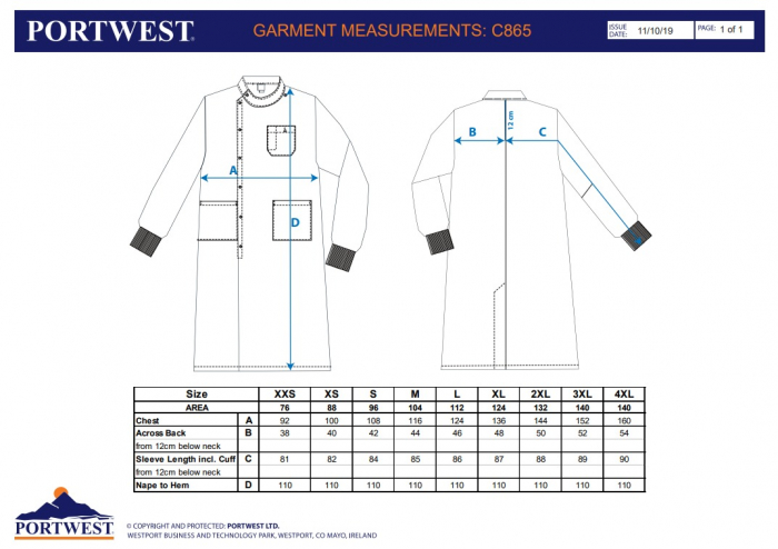 C865, Halat din polibumbac Kingsmill cu finisaj Texpel, 245 g/mp [2]