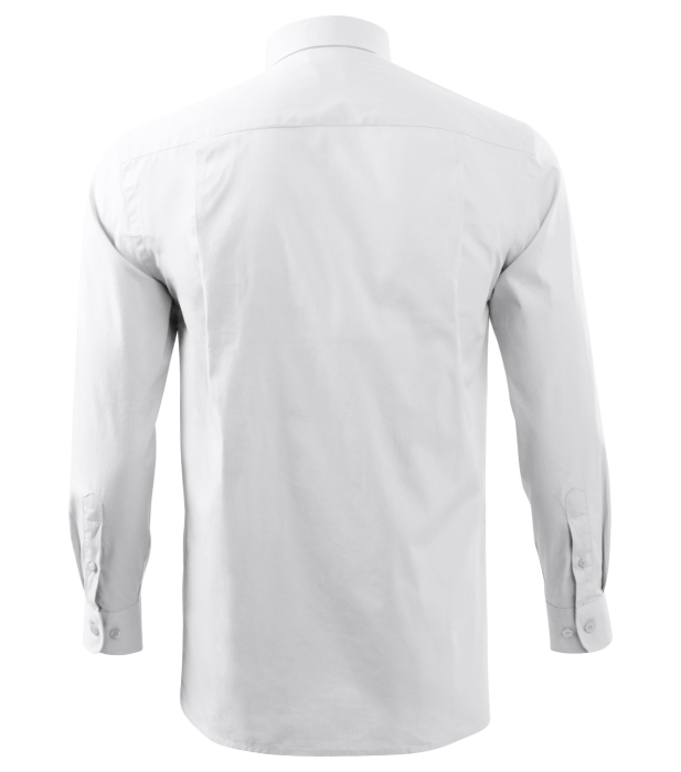Cămașă bărbătească cu mânecă lungă din poplin, 100% bumbac, 125 g/mp [5]