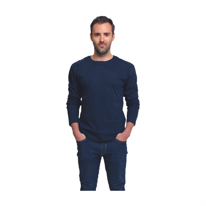 CAMBON, Bluză cu mânecă lungă din bumbac 100%. 160 g/mp [4]