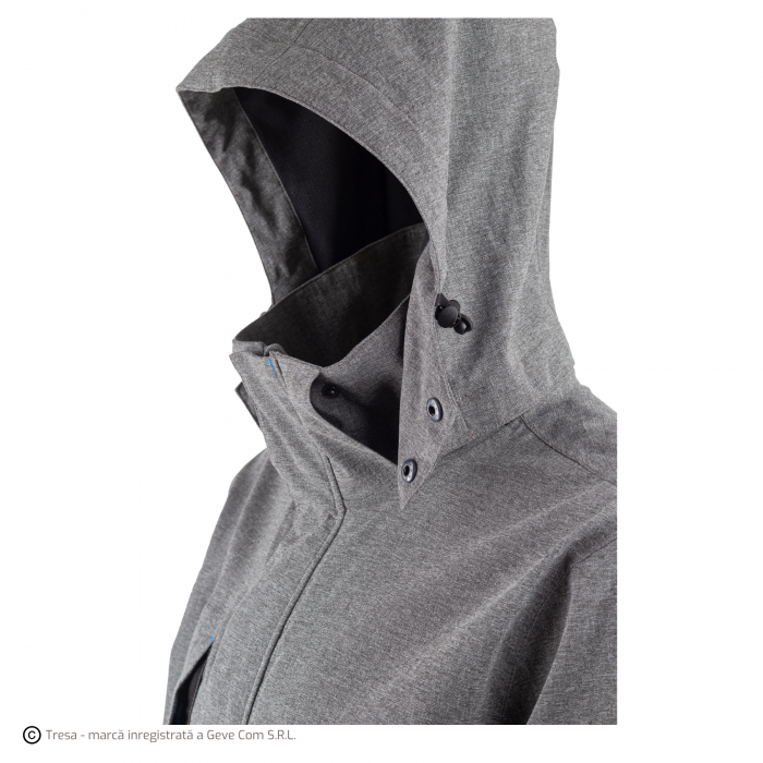 CAMELLO, Jachetă parka impermeabilă din softshell cu 2 straturi, membrană PU și căptușeală din plasă, 180 g/mp [3]