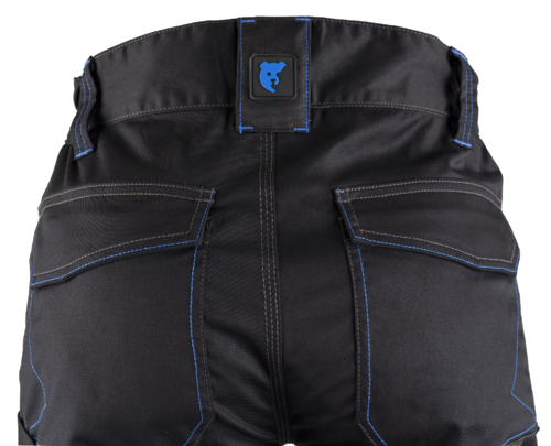 CASITA II, Pantaloni în talie din twill elastic reciclat GRS, 250 g/mp, genunchiere Oxford [11]
