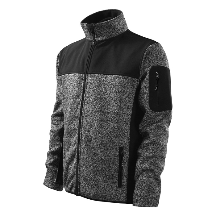 CASUAL, Jachetă softshell pentru bărbați din 100% poliester, strat interior din microfleece [2]