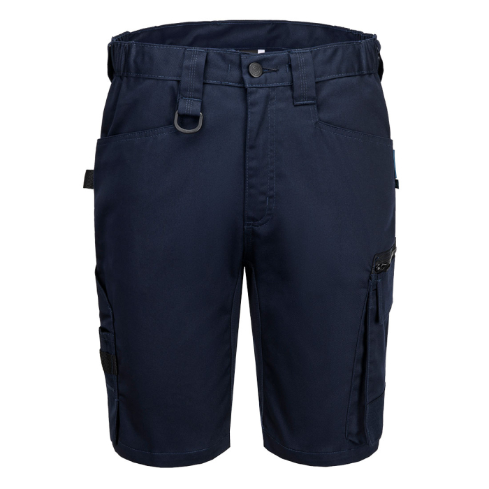 CD843, Pantaloni scurți de lucru din 65% poliester reciclat și 35% bumbac, țesătură twill, 245 g/mp [3]