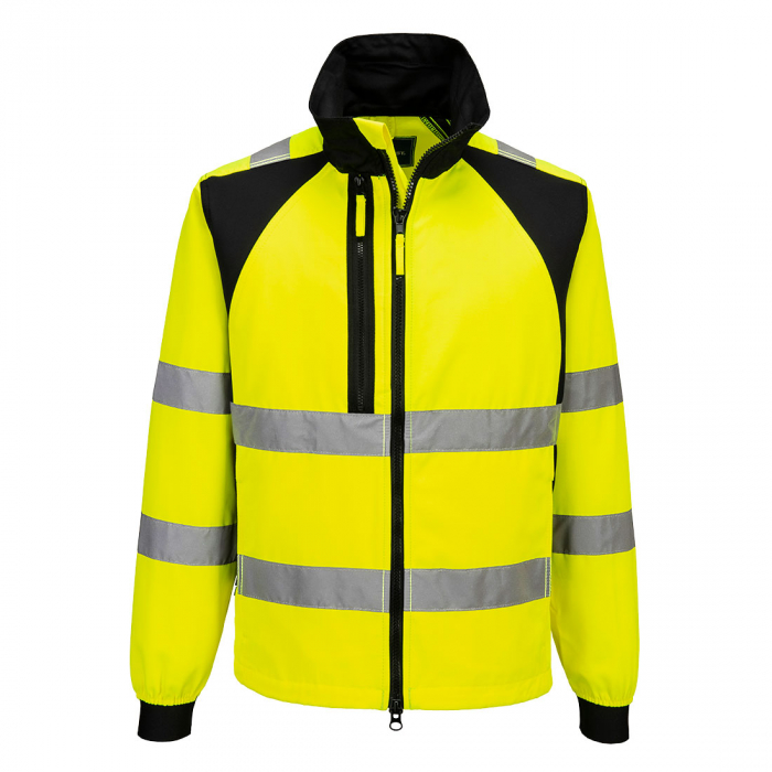 WX2 - CD861, Jachetă de lucru HI-VIS, din poliester reciclat și bumbac, 245 g/mp [1]