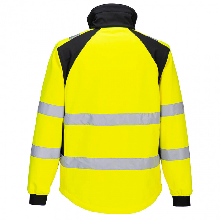 WX2 - CD875 , Jachetă HI-VIS tip Softshell, din poliester reciclat, 2 straturi, 280 g/mp [2]