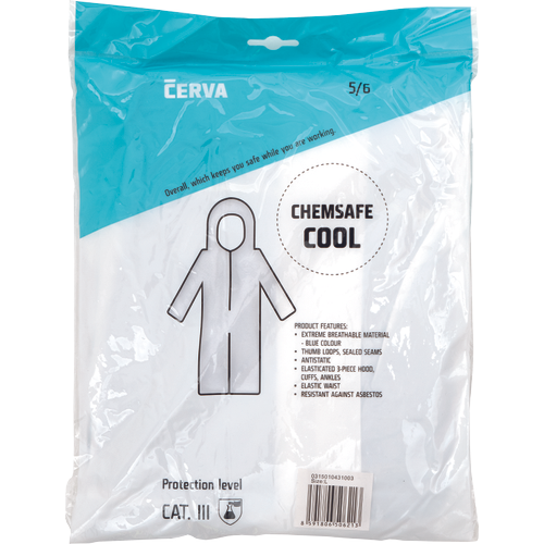 CHEMSAFE COOL, Combinezon antichimic din polipropilena [4]