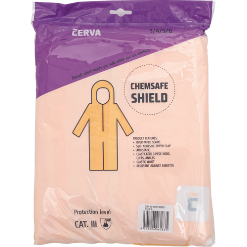 CHEMSAFE SHIELD, Combinezon antichimic din polipropilena [4]