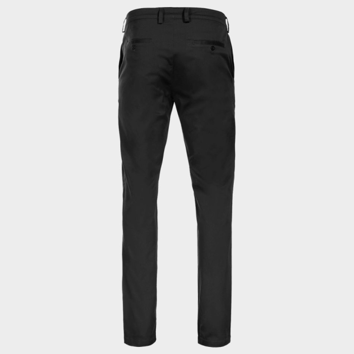 CHINO, Pantaloni în talie din bumbac cu elastan, 210 g/mp, croială slim [2]