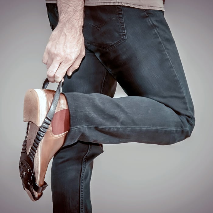 COVERGUARD CITY GRIP, Semi-tălpi antiderapante reutilizabile din cauciuc cu crampoane wolfram, protecție anti-alunecare până la -20°C [3]