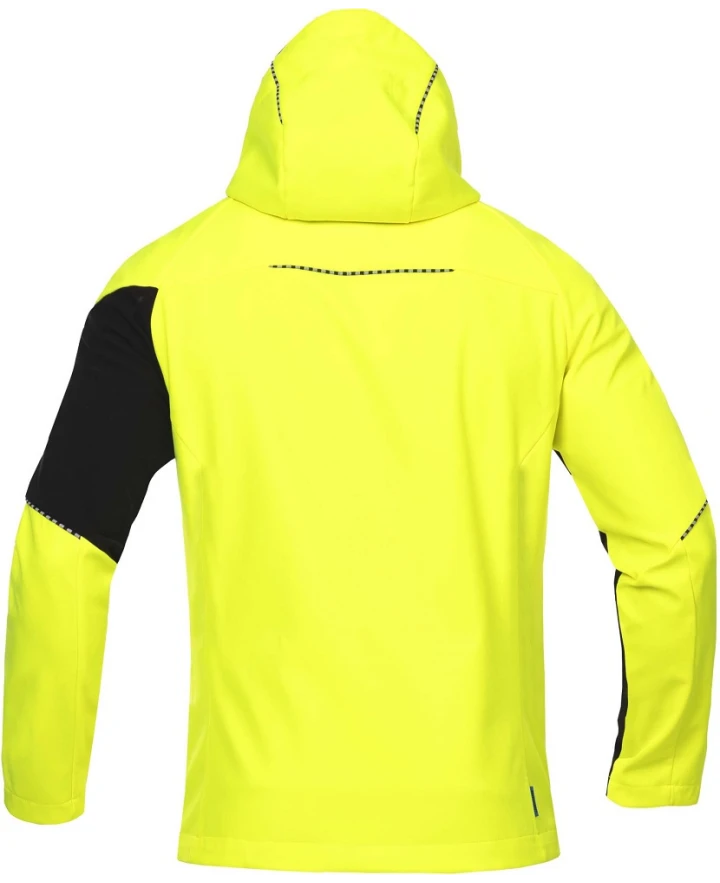 CITYCONIC, Jachetă softshell SLIM FIT cu glugă detașabilă din poliester ElasticTech cu membrană TPU și căptușeală fleece [2]