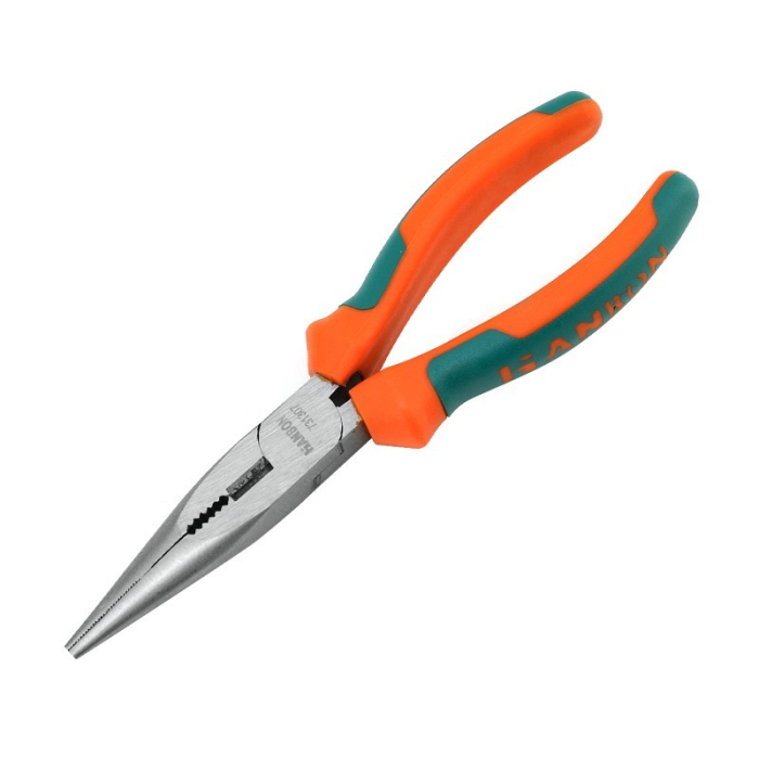 Clește vârf tip A, mâner bicolor 7" [1]