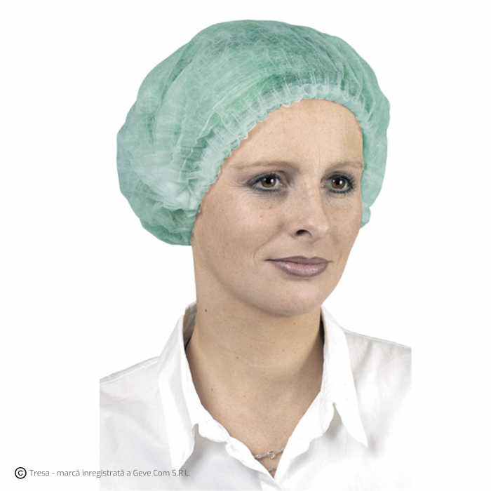 CLIP CAP, Capelină de unică folosință tip Clip, din SPP, diametru 53 cm, 4 g/mp [Set 100 unități] [2]