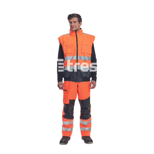 CLOVELLY, Jacheta de iarna reflectorizanta 2 in 1 din poliester 300D Oxford si PU [11]