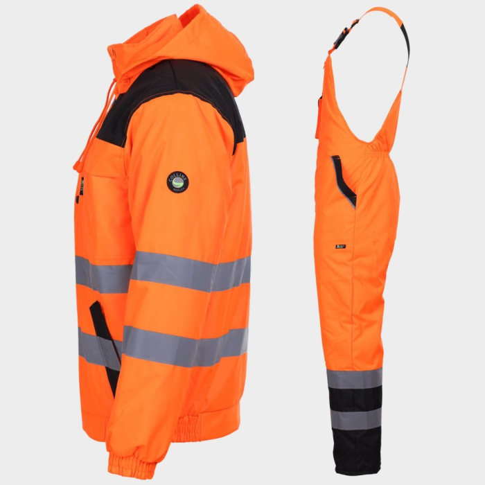 COLLINS HV 2.0, Set jachetă și pantaloni cu pieptar HI-VIS de iarnă, vatuit, din poliester, 130 g/mp [8]