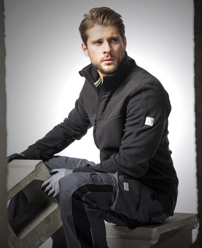 SOFTFLEECE COMBO, Jachetă tip fleece din poliester cu inserții softshell, 280 g/mp [3]