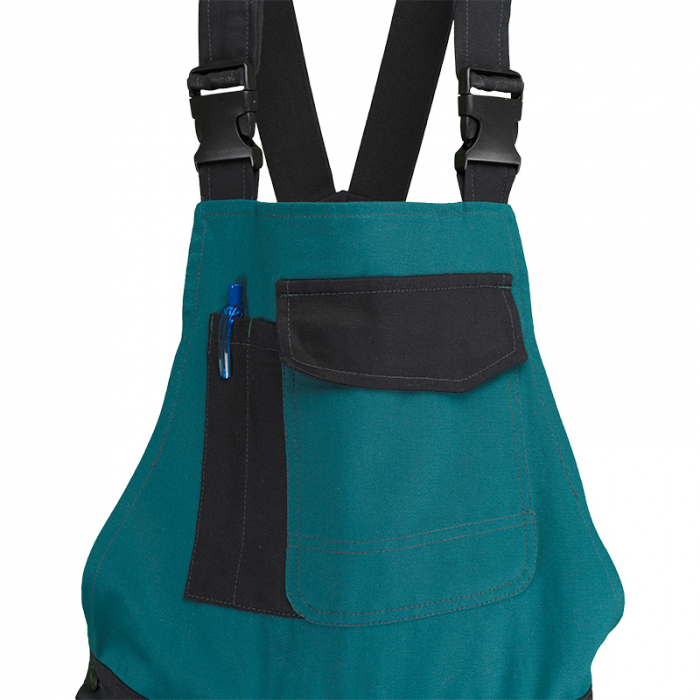 COMFORT BP, Pantaloni de lucru cu pieptar, 100% bumbac Twill, 250 g/mp [17]