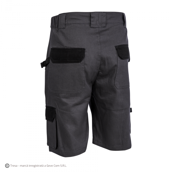 COMMANDER, Bermude din bumbac-poliester, cusături duble [4]