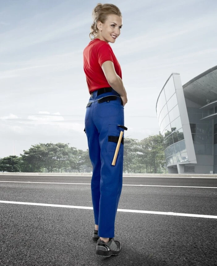 COOL TREND, Pantaloni de lucru damă din bumbac, 260 g/mp [4]