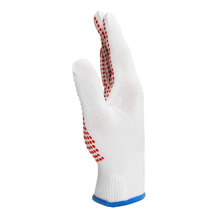 CORLA 1042, Mănuși de protecție din tricot sintetic cu aplicații punctiforme din PVC [set 12 perechi] [3]