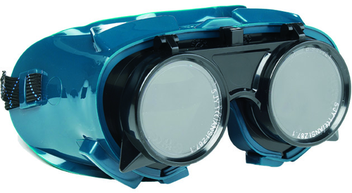 Coverguard 60821 Revlux Eco, Ochelari de sudură cu lentile rabatabile IR5, ramă PVC, ventilație indirectă [4]