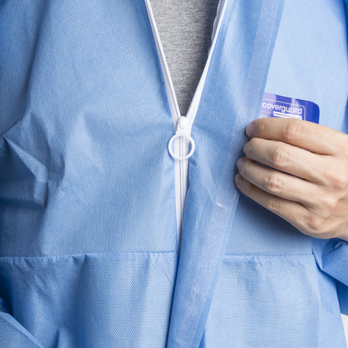 Coverguard Coverpro 5s11 Combinezon De Protecție Chimică Antistatic Tip 5 6 Din Sms 50 G Mp [3]