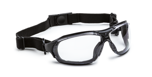 COVERGUARD EUROLUX, ochelari de protecție incolori, lentilă policarbonat, tratament anti-ceață (N) / anti-UV, garnitură detașabilă din spumă [3]