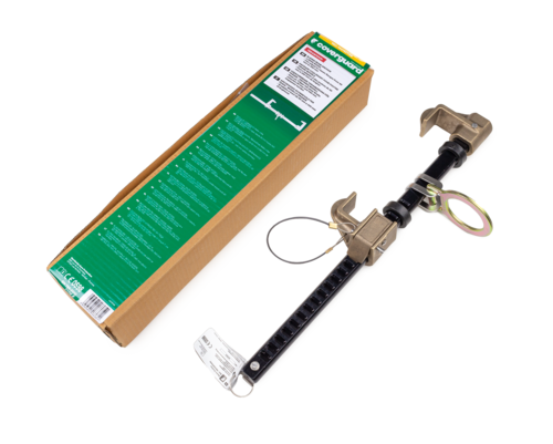 COVERGUARD HISPAR, dispozitiv de ancorare mobil pentru grinzi I/H, reglabil 90–340 mm [4]