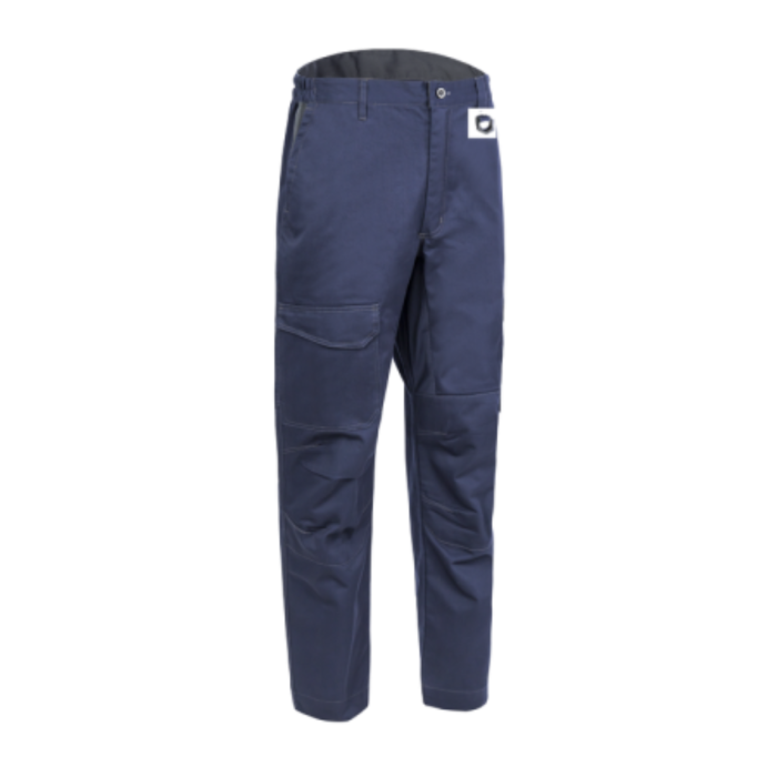 COVERGUARD IRAZU, Pantaloni de lucru din twill 300 g/mp, întărituri, buzunare multiple, culoare albastru marin [1]