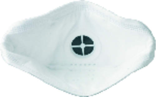 COVERGUARD MO23205 – Semimască protecție respiratorie FFP2 NR D cu supapă pliabilă [Cutie 20 de bucăți] [3]