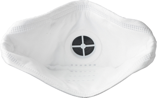 COVERGUARD MO23205 – Semimască protecție respiratorie FFP2 NR D cu supapă pliabilă [Cutie 20 de bucăți] [2]