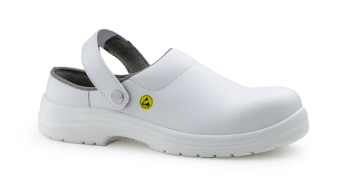 COVERGUARD OKENITE CLOG SB ESD, Sabot de protecție din microfibre hidrofobizate, bombeu compozit, talpă PU dublă densitate SRC, antistatici (ESD) [4]