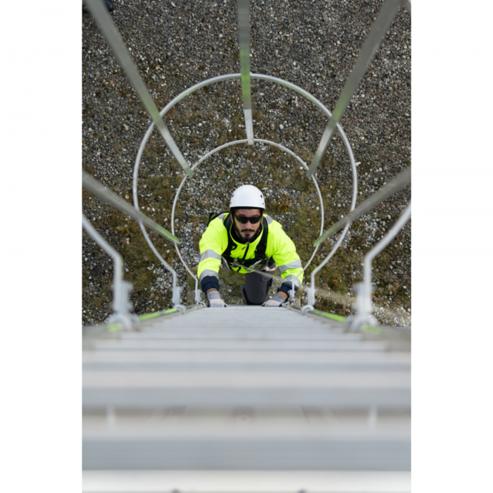 COVERGUARD PACHUA MO71480, opritor de cădere retractabil cu cablu oțel galvanizat 10 m, utilizare ATEX, cârlig pivotant cu indicator de impact [2]