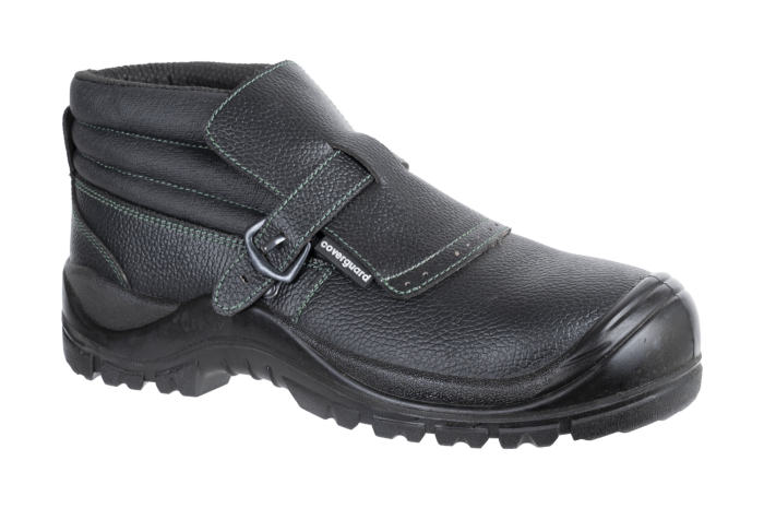 COVERGUARD QUARTZ II S3 SRC, Bocanci pentru sudură din piele hidrofobizată, protecție metatarsală, bombeu compozit, lamelă Wellmax antiperforație, talpă PU2D antiderapantă [1]