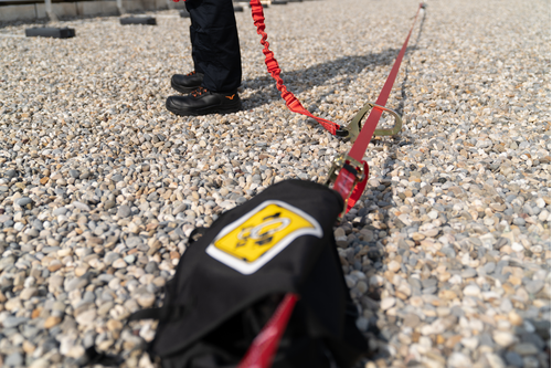 COVERGUARD SARPO, linia vieții cu ancorare orizontală temporară, 20 m [3]