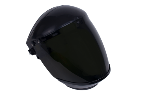 COVERGUARD VISIFLEX SMOKE IR5, vizieră de protecție facială din policarbonat fumuriu IR5, rezistentă la impact mediu și metal topit [8]