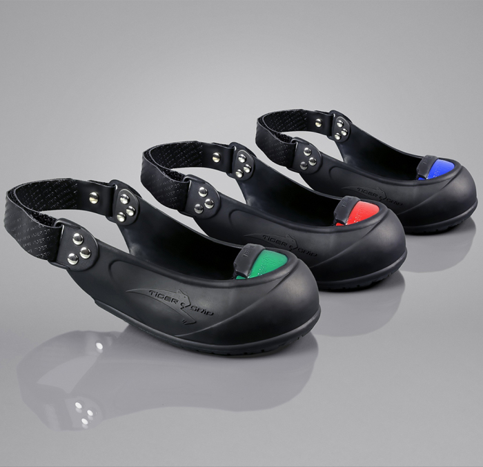 COVERGUARD VISITOR, Branțuri antiderapante reutilizabile din cauciuc nitrilic, curea velcro reglabilă, aderență superioară [2]