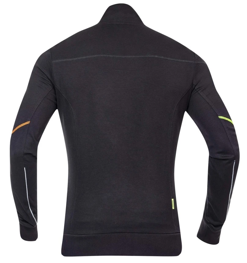 CREATRON, Bluză sport cu mânecă lungă și fermoar din material tehnic TOPLYRON, 280 g/mp [4]