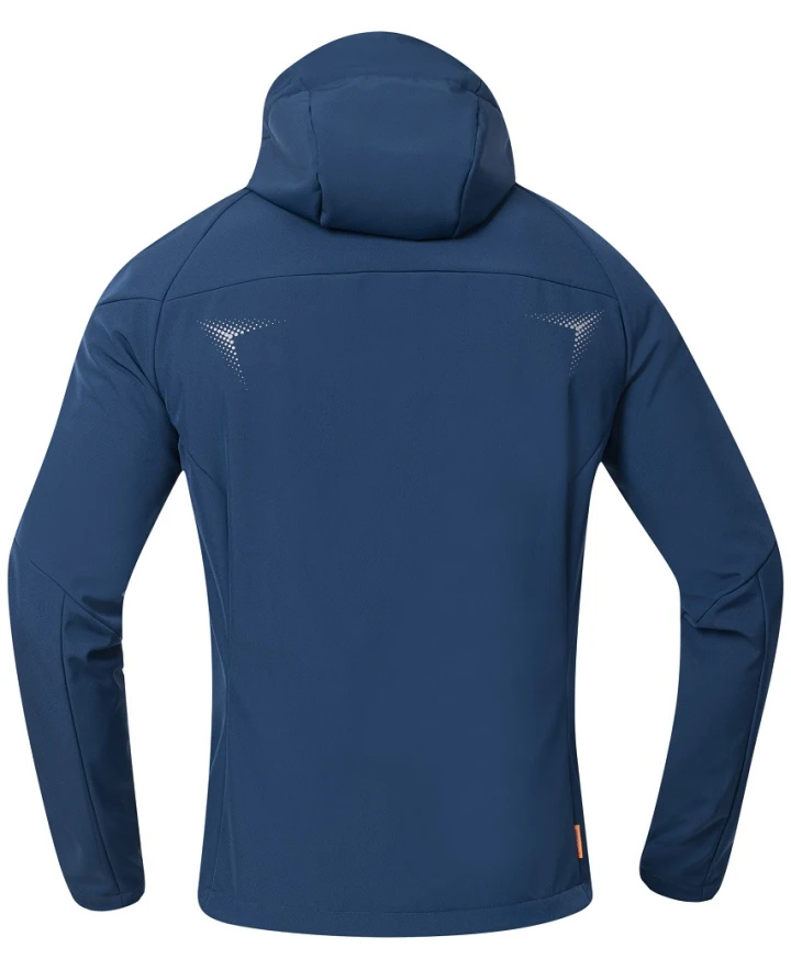 CREATRON, Jachetă softshell SLIM FIT cu glugă detașabilă din poliester ElasticTech cu membrană TPU și căptușeală fleece [2]