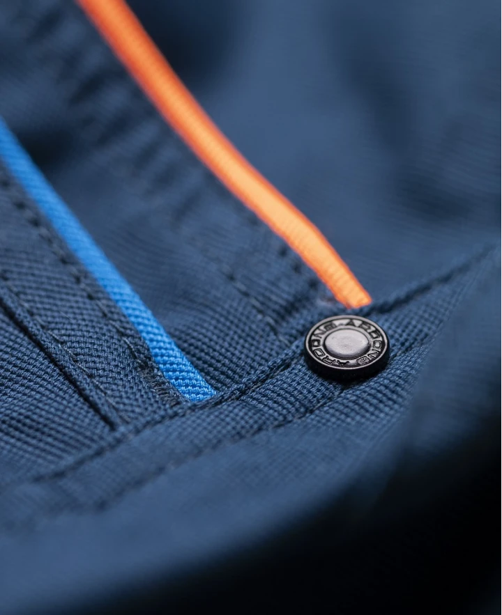 CREATRON, Pantaloni cu pieptar de lucru din bumbac Amalytton cu inserții TABIFLEX și Oxford, 250 g/mp [7]