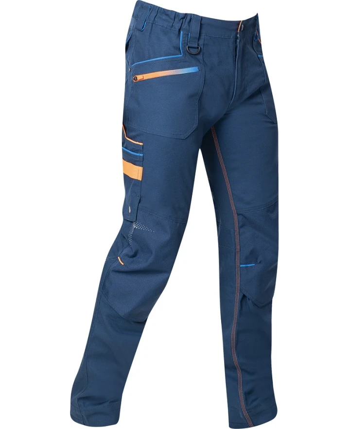 CREATRON, Pantaloni de lucru din bumbac Amalytton cu inserții TABIFLEX și Oxford, 250 g/mp [3]