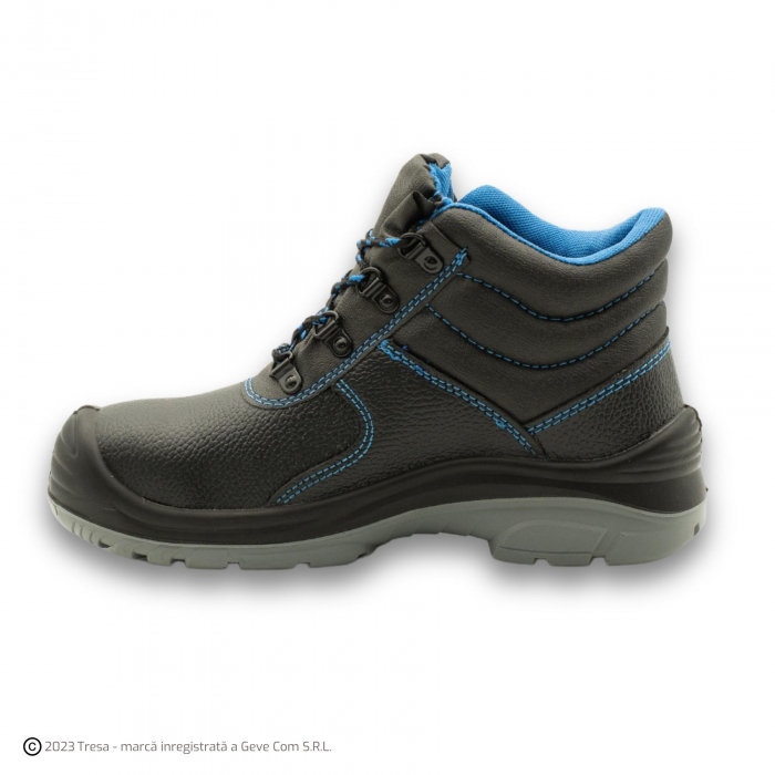 DALAS S3, Bocanc de protectie cu bombeu din otel, lamela antiperforatie, fete hidrofobizate, talpa SRC [4]