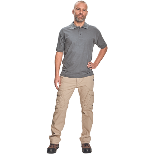 DHANU, Tricou polo din bumbac [2]