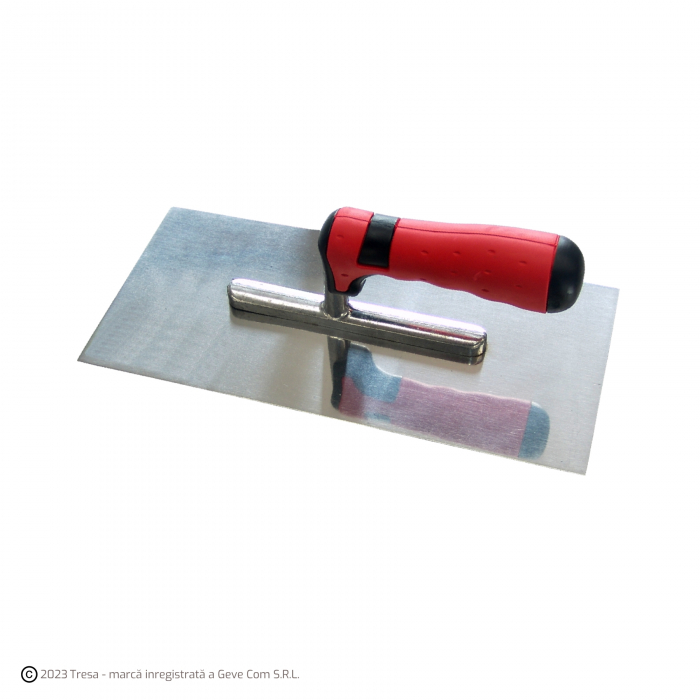 Drisca / gletiera  inox maner cauciuc 280x130 mm [1]