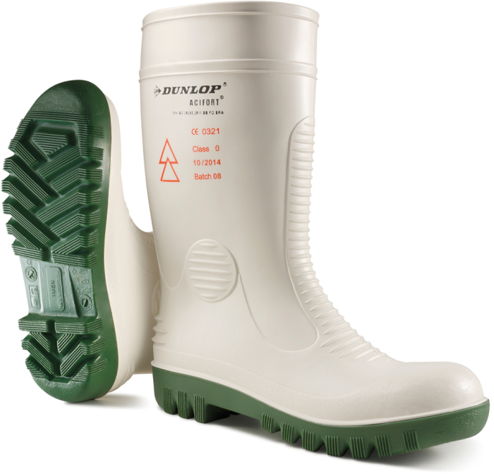 DUNLOP ACIFORT HIGH VOLTAGE SB FO SRA, Cizme izolante din PVC și cauciuc nitrilic, protecție electrică 1000 V, bombeu oțel [1]