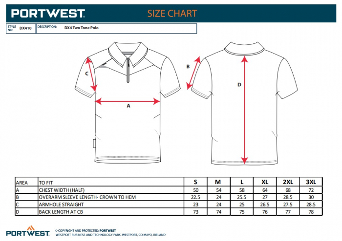 DX410, Tricou polo din poliester EzeeCool, 150 g/mp [3]