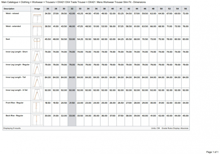 DX421, Pantaloni în talie DX4 Trade, din poliester, 270 g/mp [3]