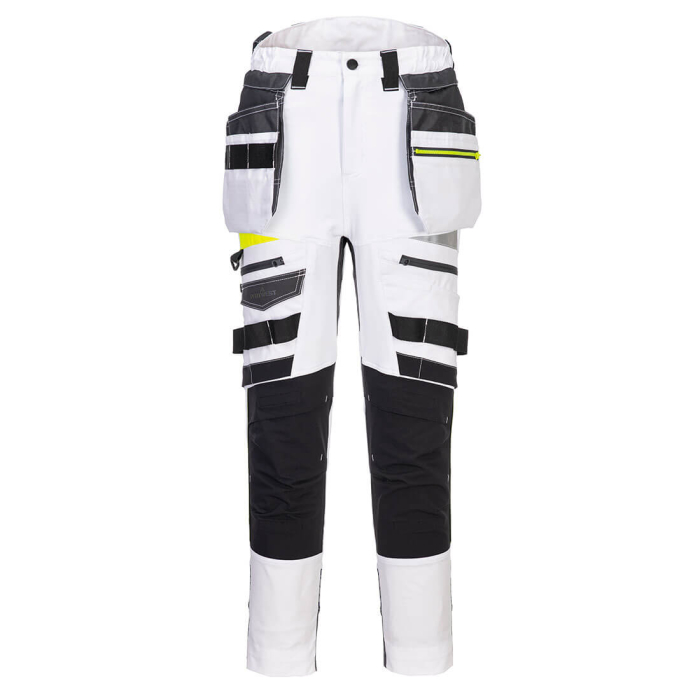 DX452, Pantaloni de lucru pentru damă din 93% poliester și 7% elastan, țesătură ripstop, 270 g/mp [4]