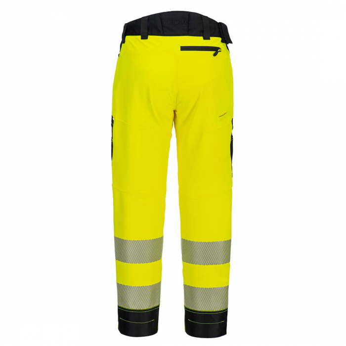 DX453, Pantaloni în talie HI-VIS din Titanmill Ultra Ripstop Stretch, 92% poliester, 8% elastan, 235 g/mp [2]