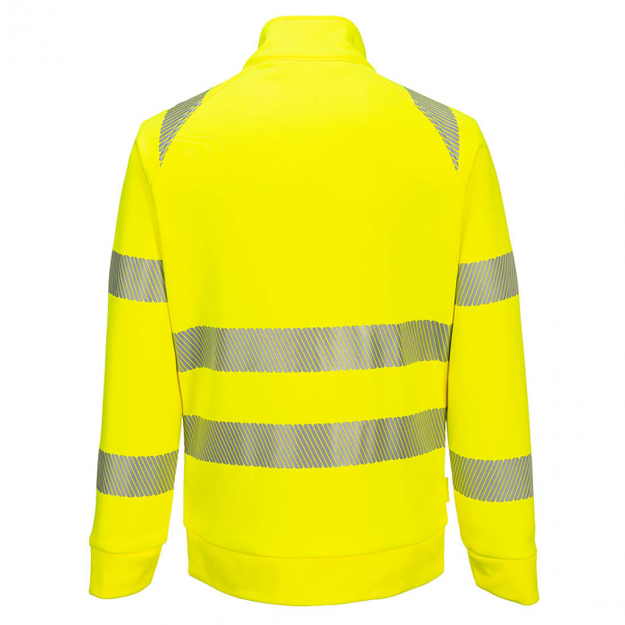 DX477, Jachetă HI-VIS tip pulover cu glugă, din poliester, 330 g/mp, căptușeală din plasă poliester 165 g/mp [2]